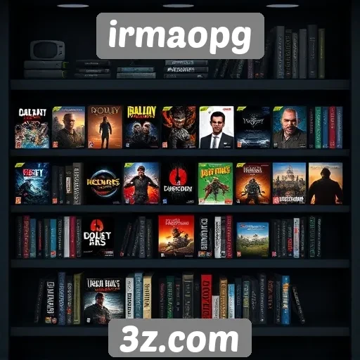 Análise da biblioteca de jogos do site irmaopg
